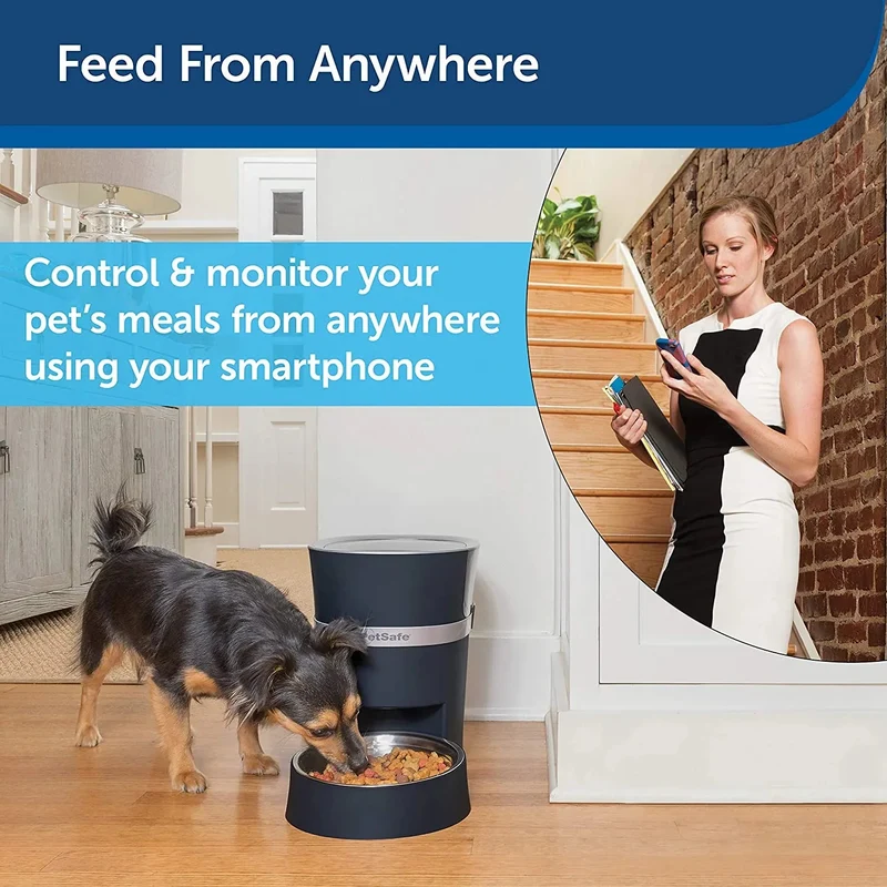 SmartFeed 2.0 Alimentador Automático para Cães e Gatos com 6 Litros (PetSafe®)
