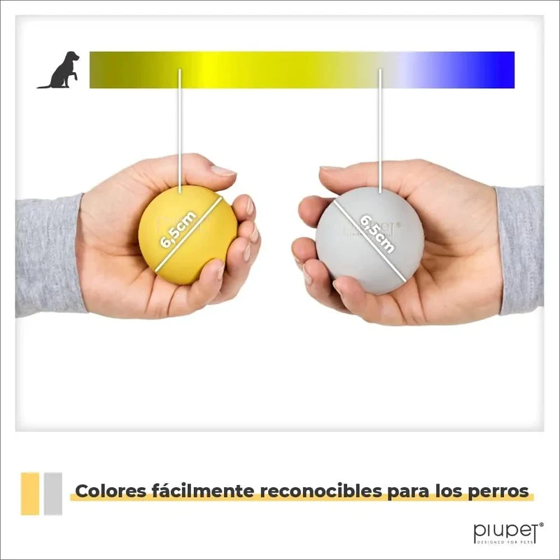 Conjunto de 2 Bolas para Cães, Resistentes a Mordidas