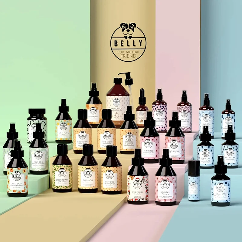 Spray Limpador de Olhos para Cães - com Aloé Vera e vitamina B5 (100 ml) - Orgânico - Belly
