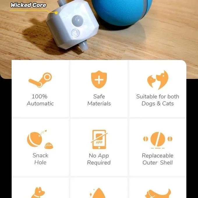 ⭐️⭐️⭐️⭐️⭐️ Bola "Inteligente" / Brinquedo Super-Divertido para 🐶 Cães e 🐱 Gatos (carregamento USB - Luz LED Flash) ⭐️⭐️⭐️⭐️⭐️