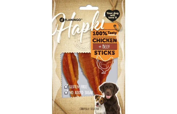 Snack-Zigarre mit Hühnchen, Flamingo
