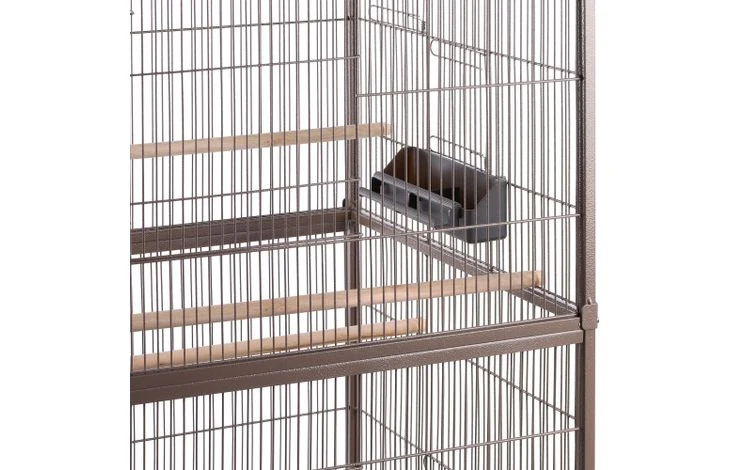 Sumba Taube Voliere - Außenvoliere für 8 Vögel im Innenbereich - Aluminiumvoliere - 79x52x134 cm - Flamingovoliere