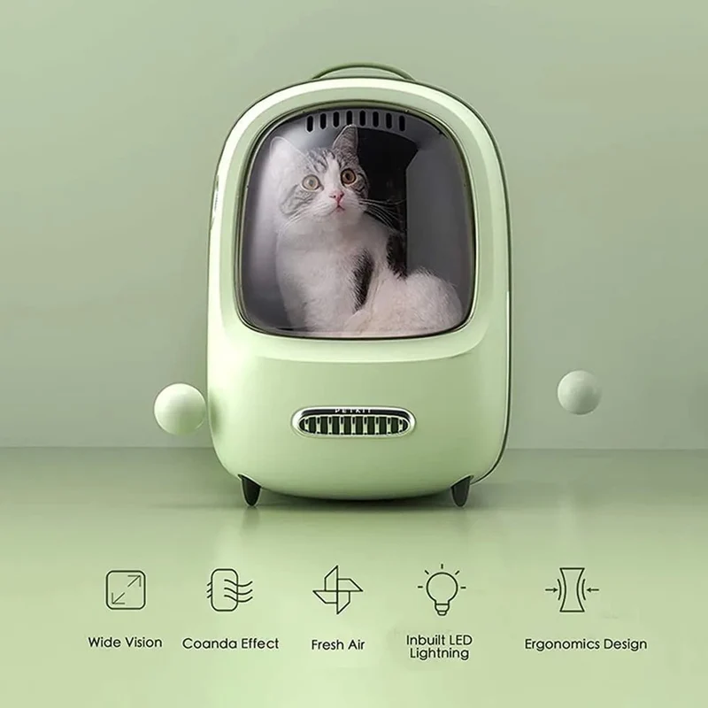 Mochila de Viagem Ventilada, para Gatos ou Cães Pequenos