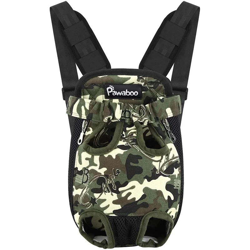 Mochila Transportadora Frontal Ajustável para Cães Pequenos