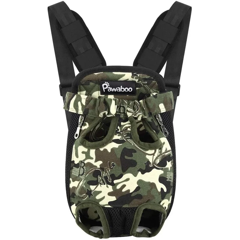 Mochila Transportadora Frontal Ajustável para Cães Pequenos