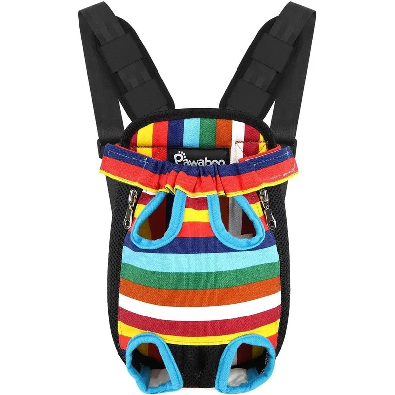 Mochila Transportadora Frontal Ajustável para Cães Pequenos