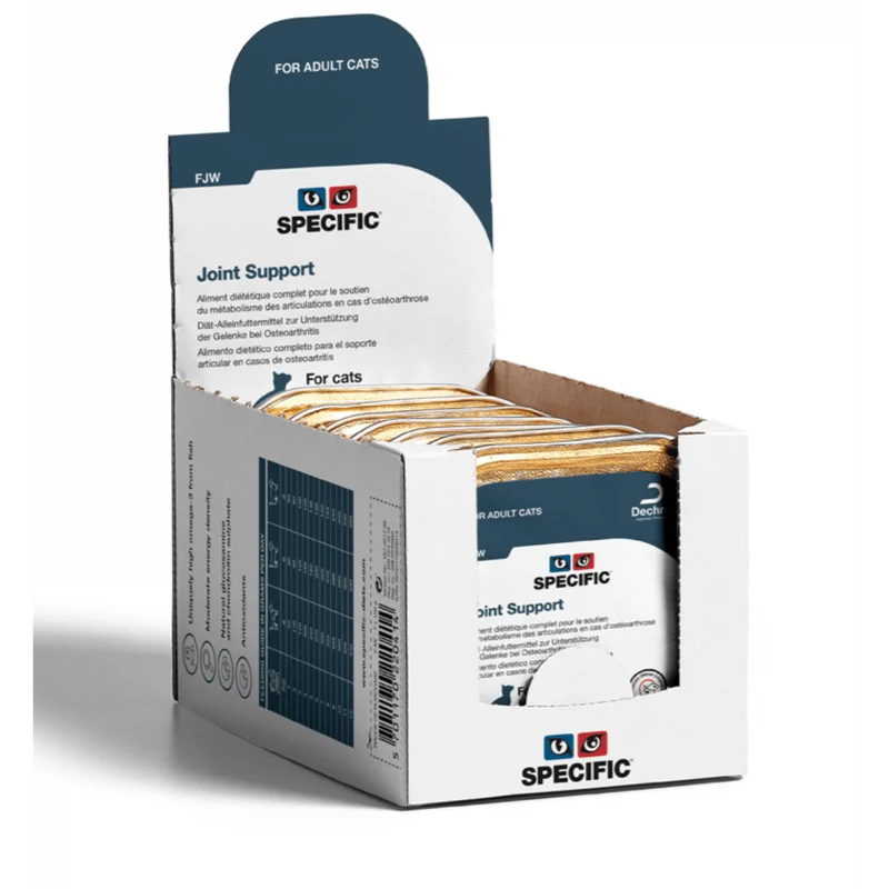 Specific Cat FJW Joint Support Wet (Terrina) - Caixa de 7 Embalagens com 100 gramas cada