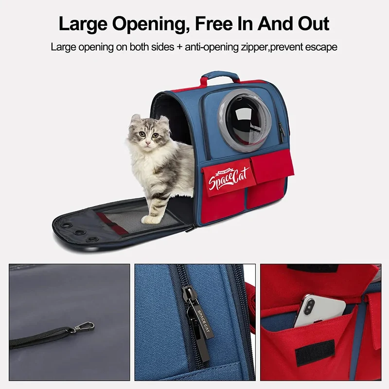 Mochila Ventilada para Gatos ou Cães pequenos