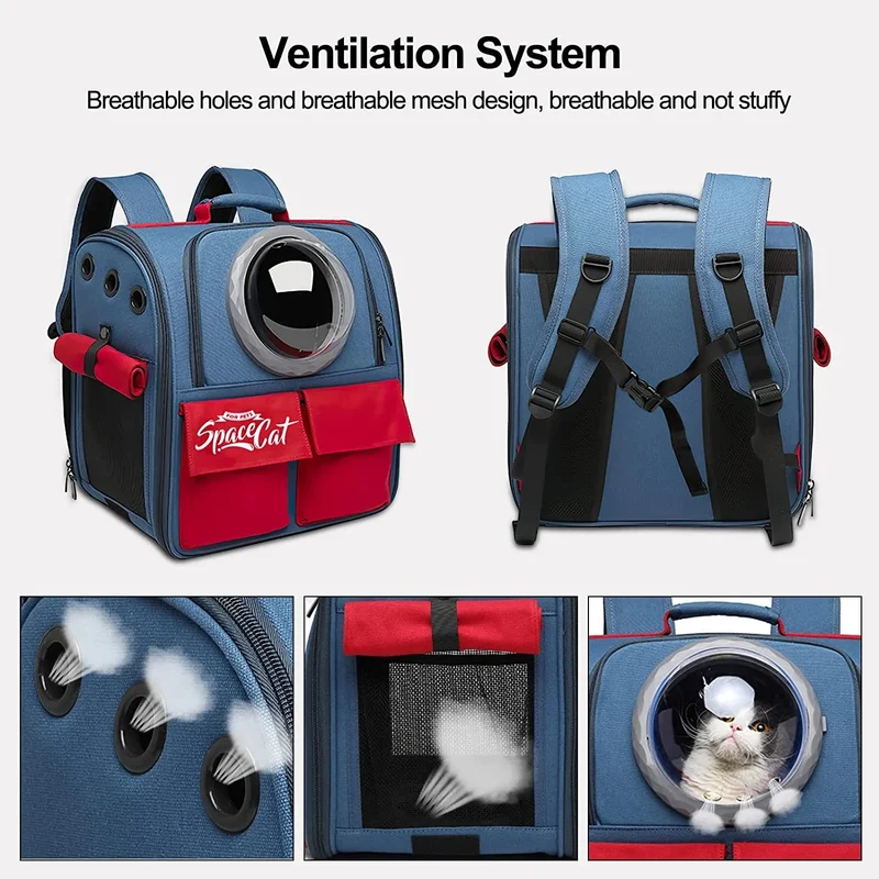 Mochila Ventilada para Gatos ou Cães pequenos