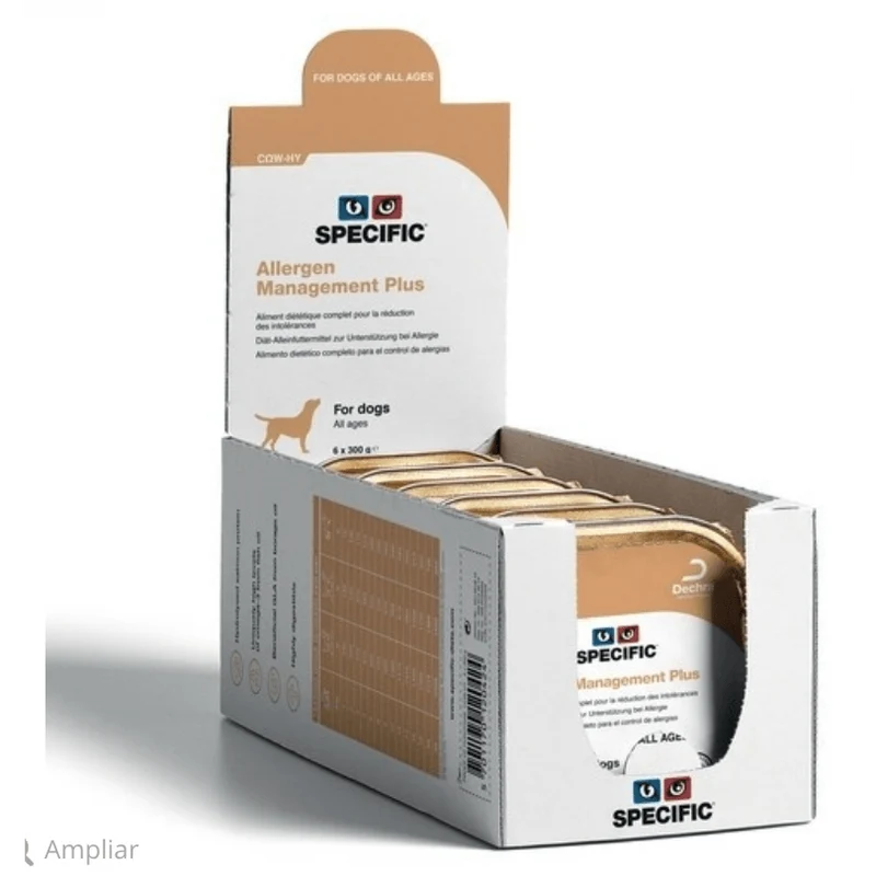 Specific Cão COW-HY Allergen Management Wet - Caixa com 6 Embalagens de 300 gramas cada