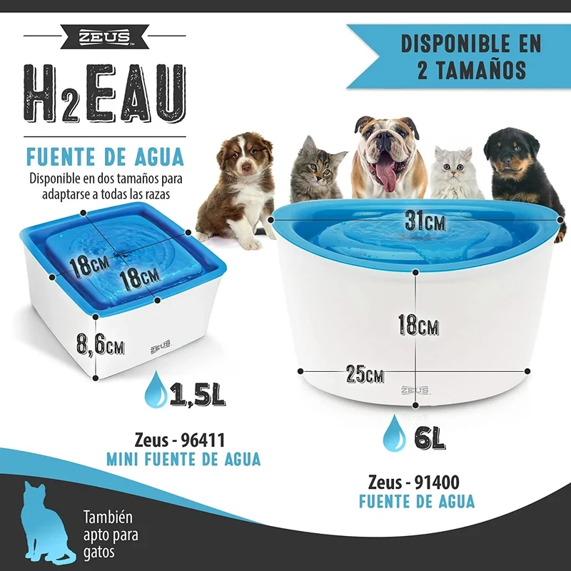 Bebedouro / Fonte para Cães ou Gatos, 6 litros