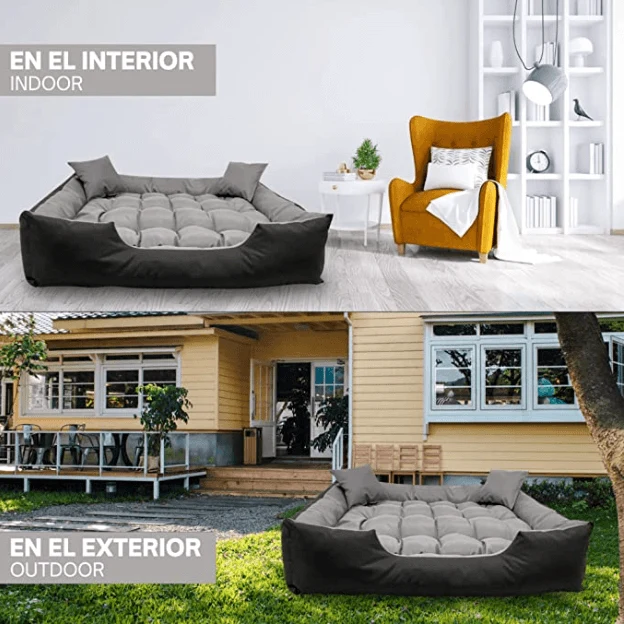 Cama / Sofá para cães, Lavável, ideal para Cães Grandes - 115 cm x 95 cm