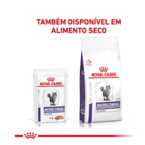 Royal Canin Feline CAT MATURE CONSULT (12 Saquetas x 85 gramas)