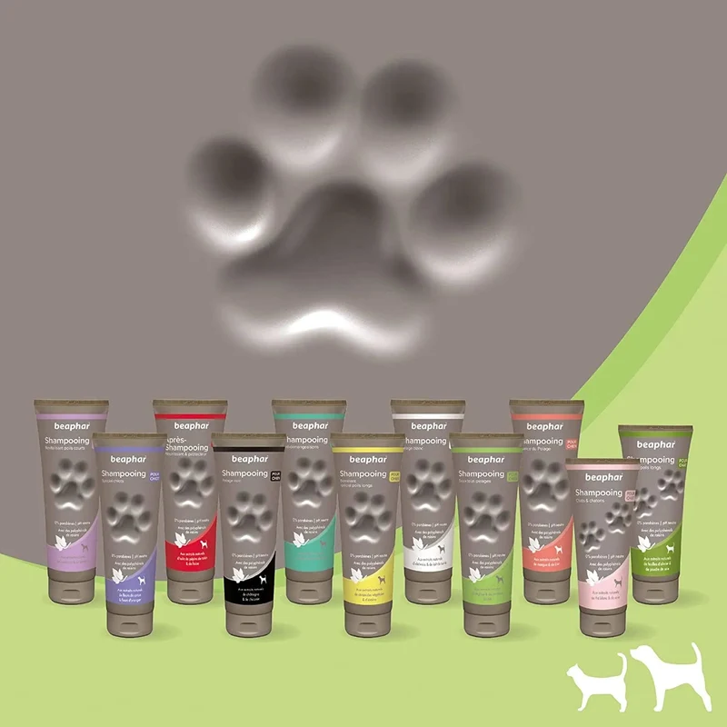 Beaphar Champô de alta cosmética para cães, todos os tipos de pêlo