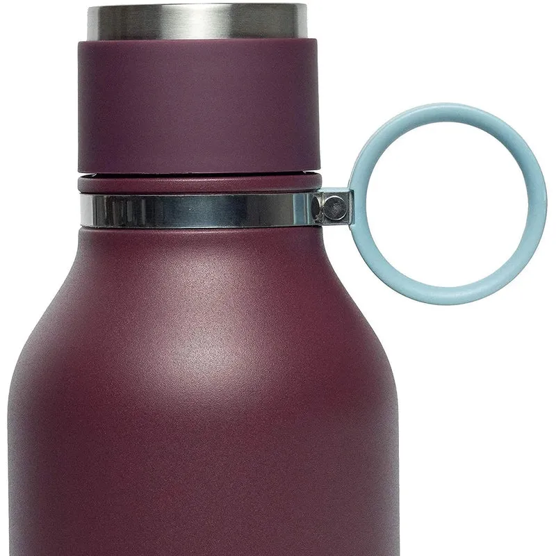 Tigela Bebedouro / Comedouro para Cão com Garrafa Isolada de Aço Inoxidável de 1 litro