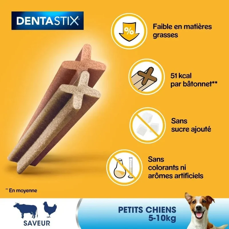 PEDIGREE DentaStix - Saquetas de Biscoitos para os dentes do seu cão