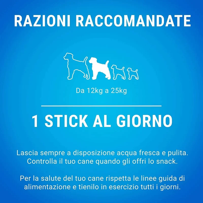 Purina Dentalife - 30 Barras dentárias para Cães de porte Médio - 6 embalagens de 115 gramas = 30 barras / sticks