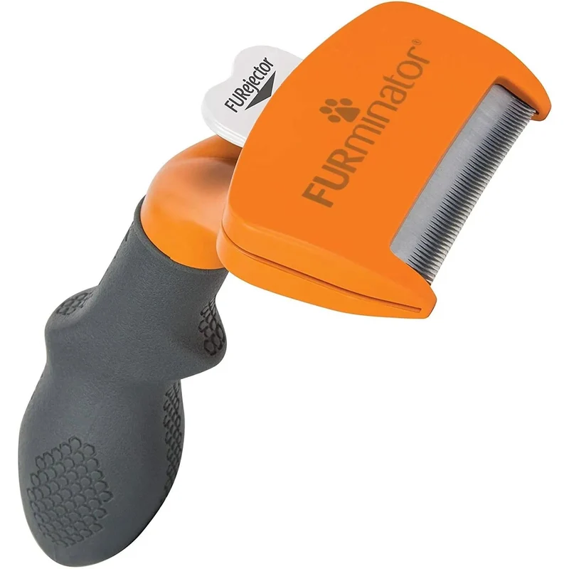 FURminator - Escova / Ferramenta deshedding para Cães ou Pequenos - Pêlo Comprido ou Curto