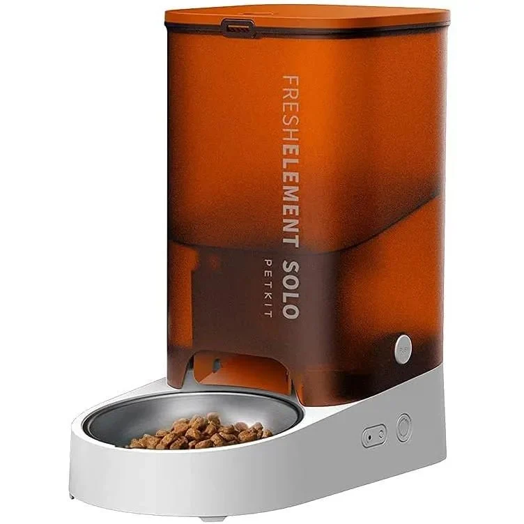 🐱 Comedouro Automático para 🐱 Gatos ou 🐶 Cães (3 litros) - Wi-Fi 2,4 G, 👉 Lavável, caixa de aço inoxidável