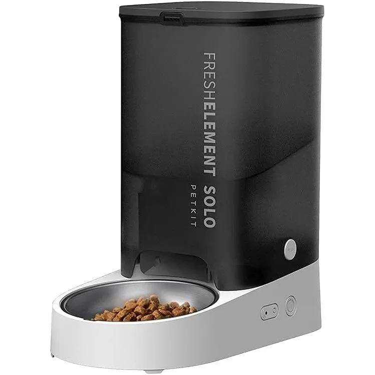 🐱 Comedouro Automático para 🐱 Gatos ou 🐶 Cães (3 litros) - Wi-Fi 2,4 G, 👉 Lavável, caixa de aço inoxidável