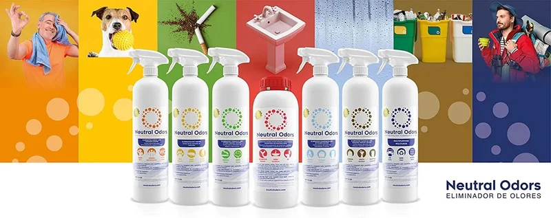 Removedor de odores de animais de estimação (pisos, tapetes, caixas de areia, etc.) - NEUTRAL ODORS