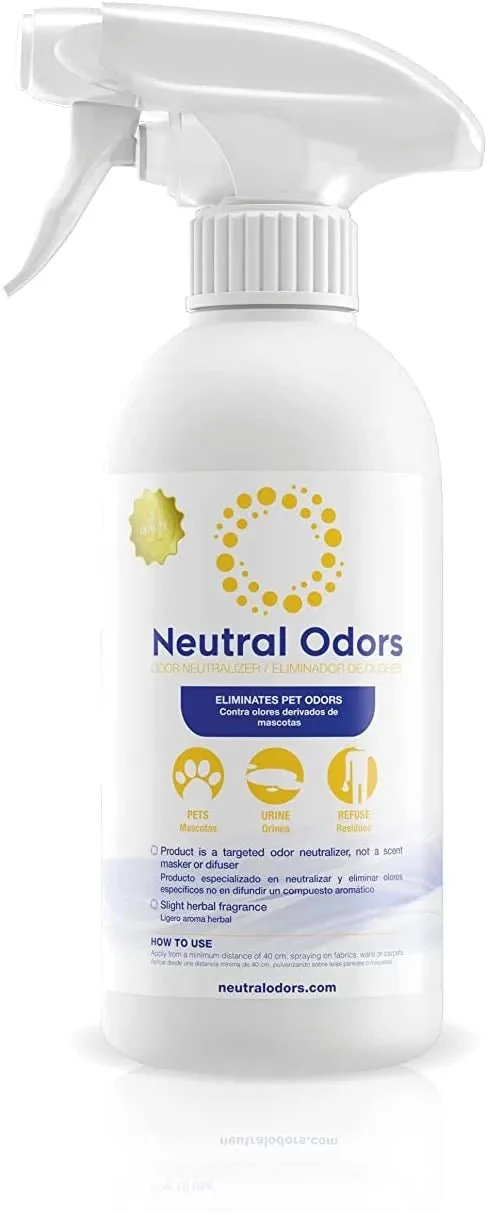 Removedor de odores de animais de estimação (pisos, tapetes, caixas de areia, etc.) - NEUTRAL ODORS