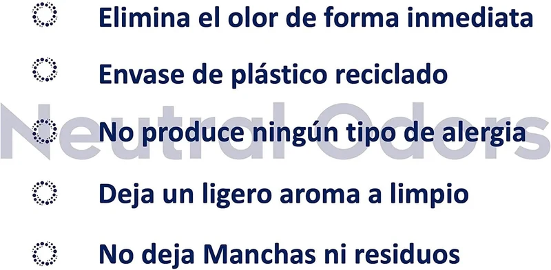 Removedor de odores de animais de estimação (pisos, tapetes, caixas de areia, etc.) - NEUTRAL ODORS