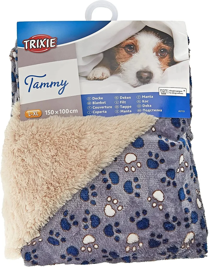 TRIXIE - Manta para cães ou Gatos, Macia e Confortável