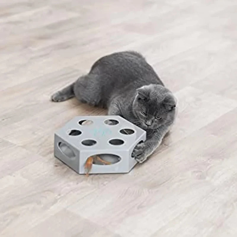 Brinquedo com Pena "Saltitante" para Gatos da Trixie
