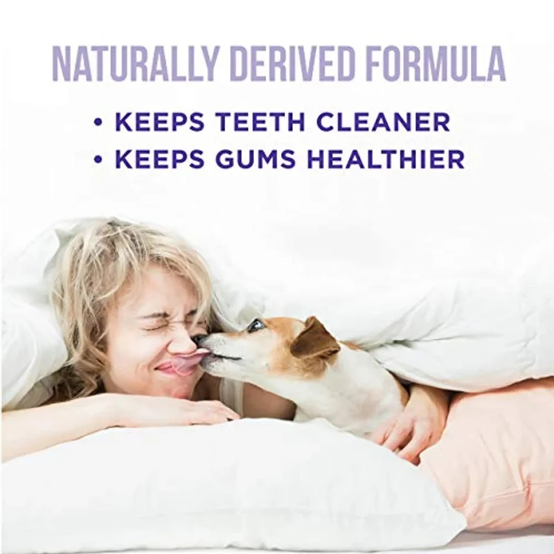 Enxaguador Oral Natural para Cães - aditivo de água para cuidados dentais (473 ml)