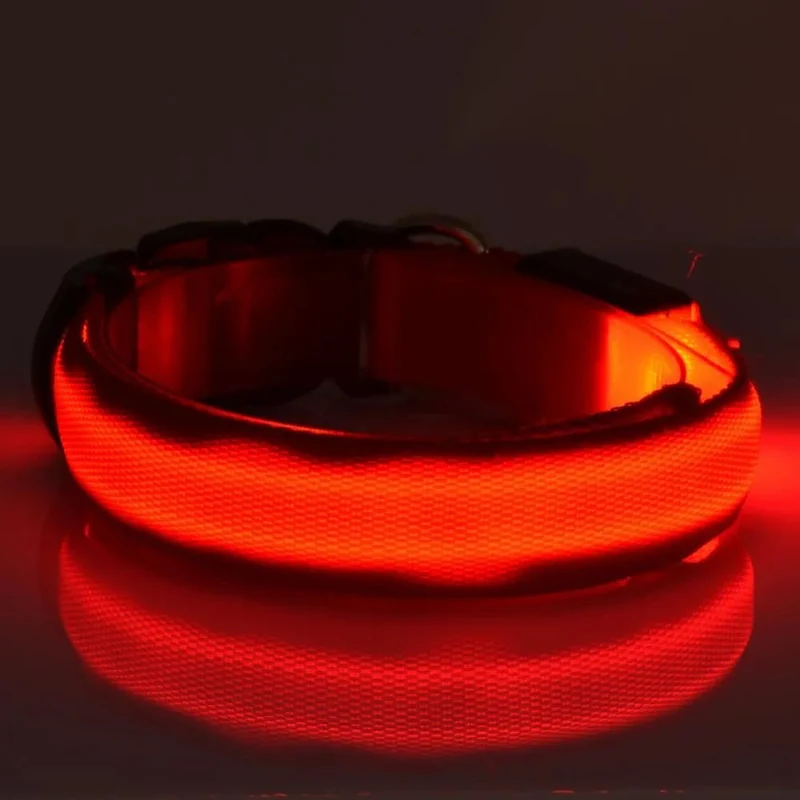 Coleira Luminosa LED para Cães ou Gatos