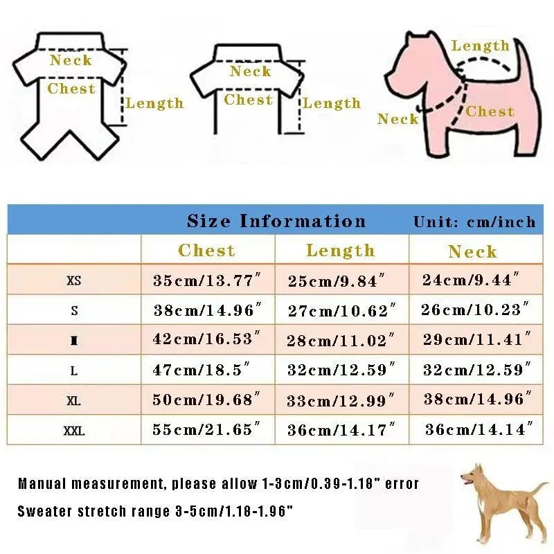 Camisola Super Macia e Confortável para Cães de Raças Pequenas
