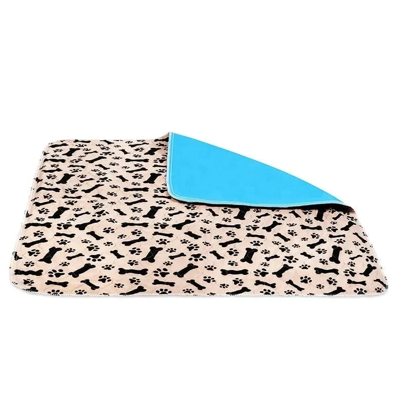 Tapete de Proteção - Base 100% Impermeável - Reutilizável - Absorvente - Lavável na Máquina