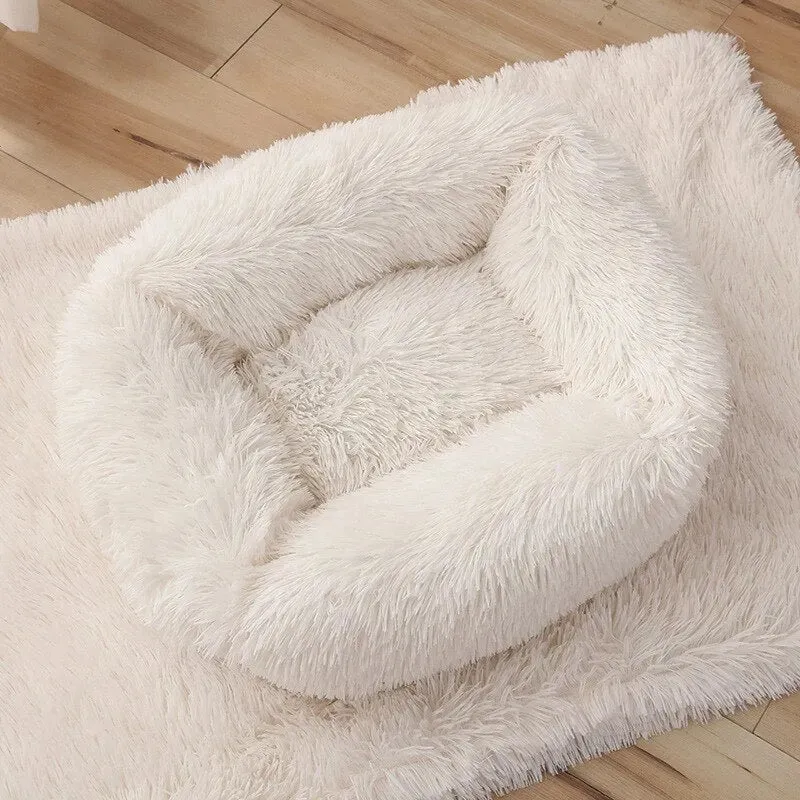 Cama Retangular Super-Fôfa e Macia para Cães de Raças Pequenas e Médias