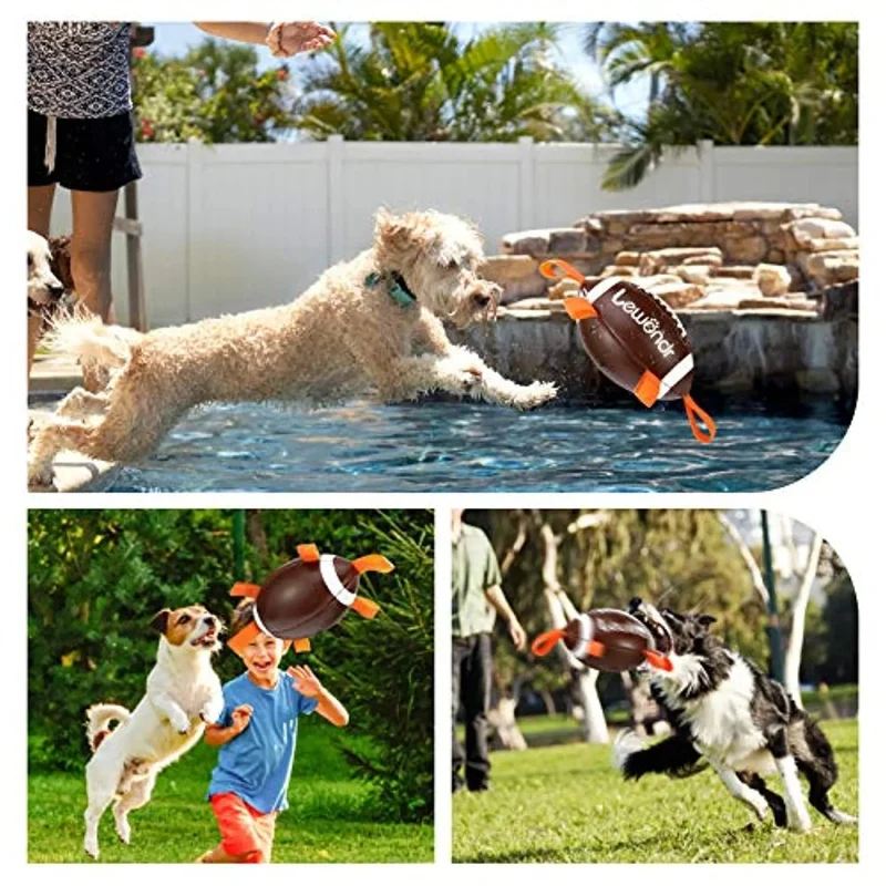 Brinquedo / Bola de Rugby para Cães