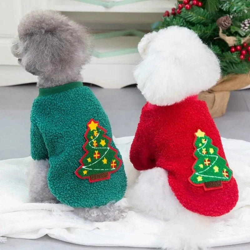 Camisolas de Natal para Cães Pequenos e Médios ou Gatos