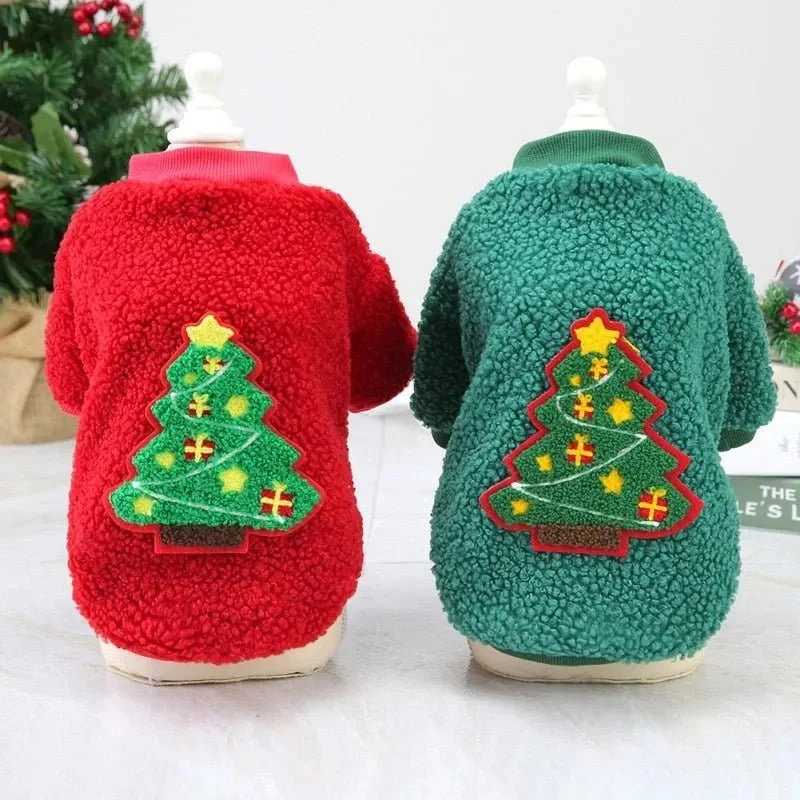 Camisolas de Natal para Cães Pequenos e Médios ou Gatos