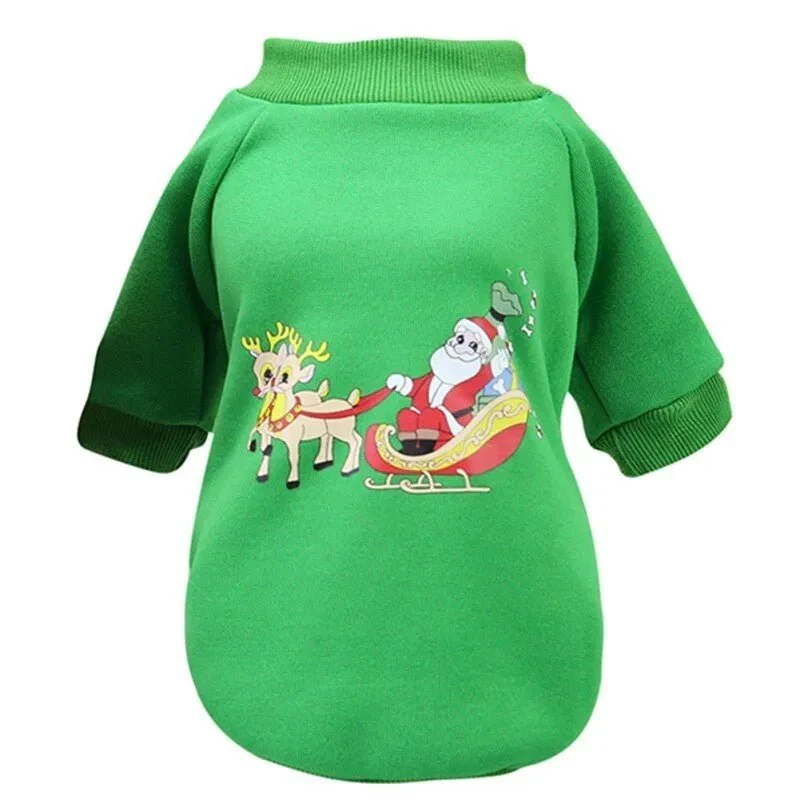 Camisolas de Natal para Cães Pequenos e Médios ou Gatos