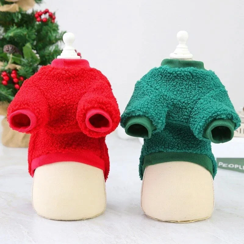 Camisolas de Natal para Cães Pequenos e Médios ou Gatos