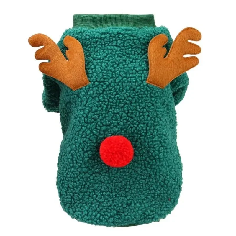 Camisolas de Natal para Cães Pequenos e Médios ou Gatos