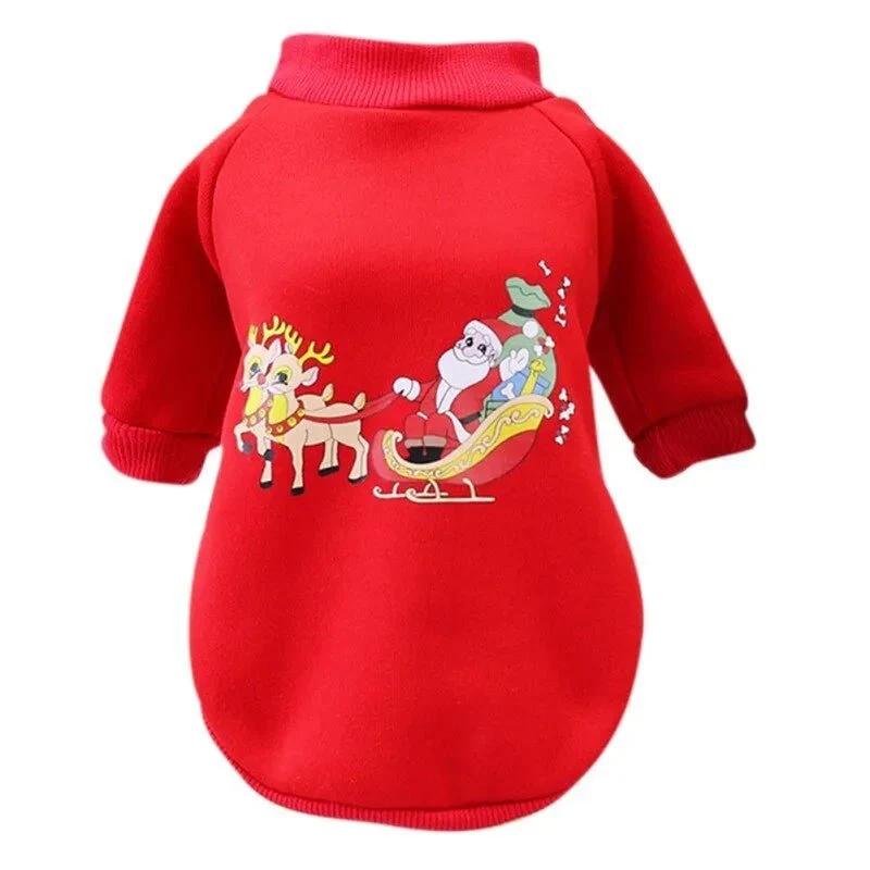 Camisolas de Natal para Cães Pequenos e Médios ou Gatos