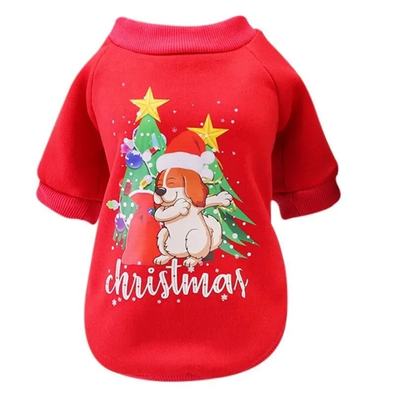 Camisolas de Natal para Cães Pequenos e Médios ou Gatos
