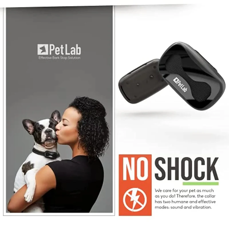 Coleira Anti-latidos Premium para Cães Pequenos e Grandes (Coleira de treino anti-latido: funciona por vibração)