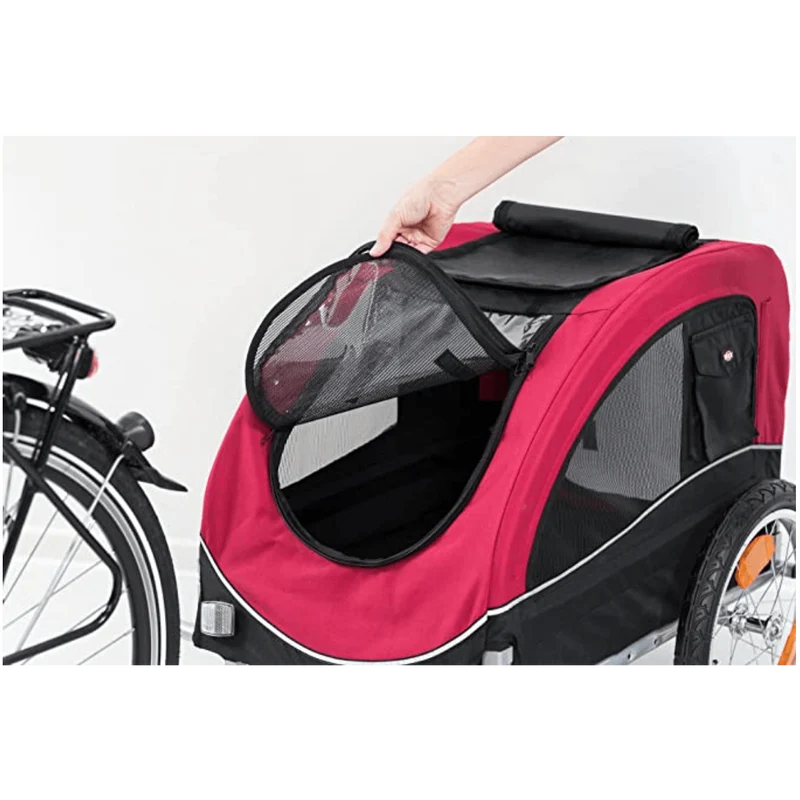 TRIXIE Trailer para Bicicleta para Transporte de Cães
