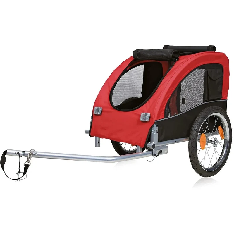TRIXIE Trailer para Bicicleta para Transporte de Cães