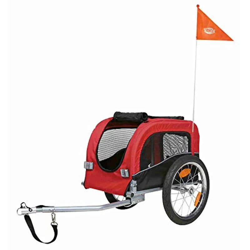 TRIXIE Trailer para Bicicleta para Transporte de Cães