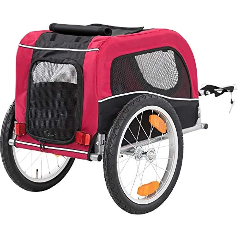 TRIXIE Trailer para Bicicleta para Transporte de Cães