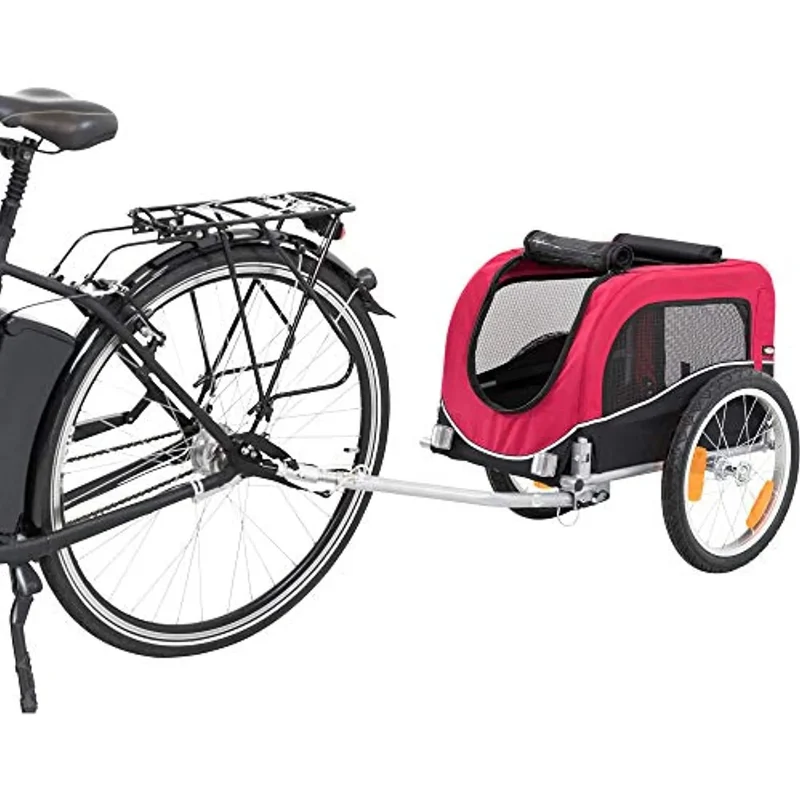 TRIXIE Trailer para Bicicleta para Transporte de Cães