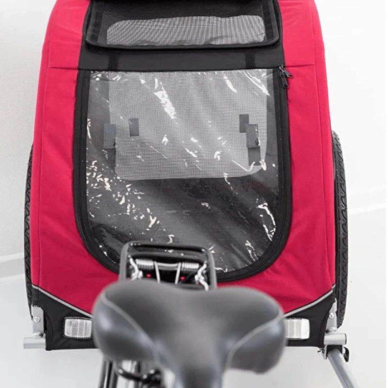 TRIXIE Trailer para Bicicleta para Transporte de Cães