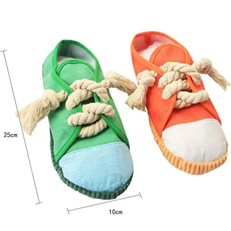 Brinquedo Mastigável para Cães, em forma de ténis - Extremamente resistente e divertido para o seu cão